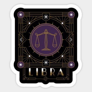 Great Libra Deco Sticker